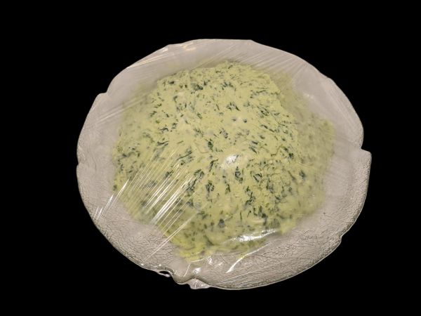 Bio Schaf-Frischkäse mit Bärlauch aus Rohmilch – Gupf auf dem Teller