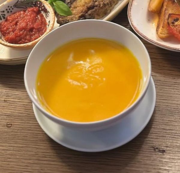 Süßkartoffel-Ingwer-Suppe