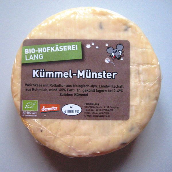 Münster mit Kümmel (2,99/100g)