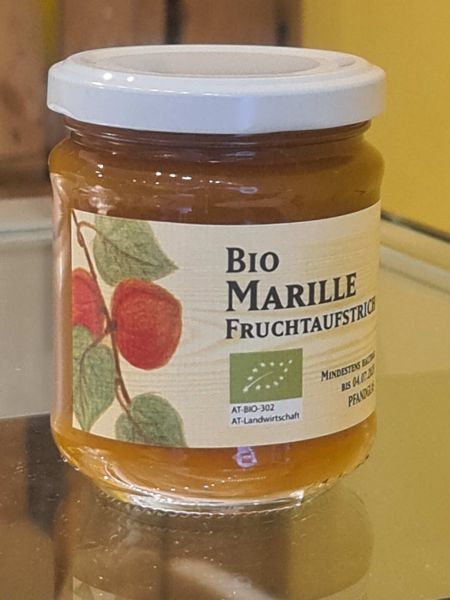 Bio Marille Fruchtaufstrich (mit Honig gesüßt)