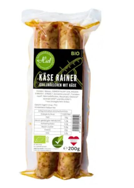 Käse Rainer, Seitan-Röllchen mit Emmentaler