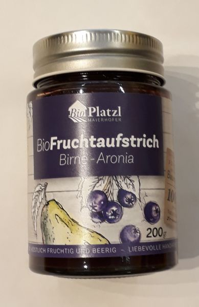 Birne-Aronia Fruchtaufstrich NEU!