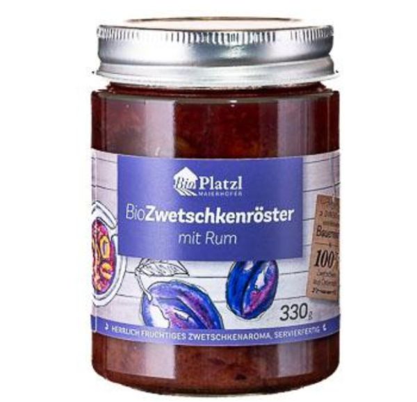 Bio Zwetschkenröster (mit Rum)