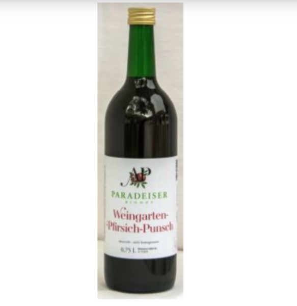 Weingartenpfirsich-Punsch vom Biohof Anna Paradeiser