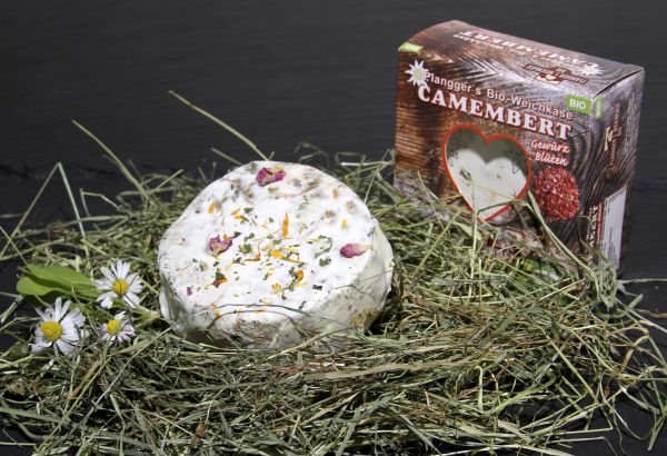 Bio Camembert mit Blütengewürz - NEU