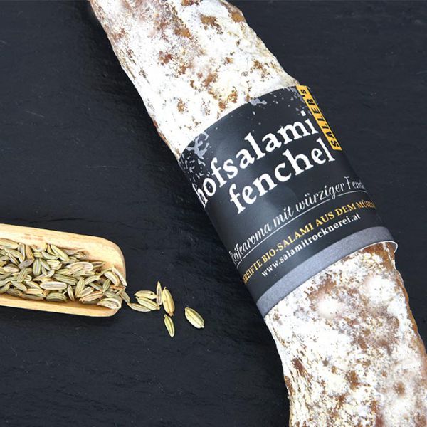 Bio Hofsalami "Fenchel" (6,70/100g)