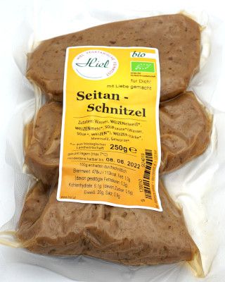 Seitan Schnitzel (vegan)