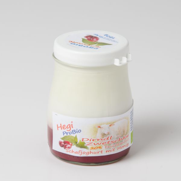 Bio Schafjoghurt Dirndl-Zwetschke Probio (Rohmilch)