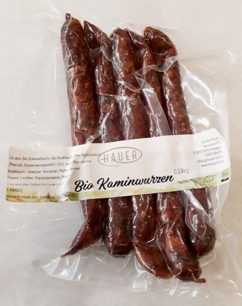 Bio Kaminwurzn, 5 Stk (3,99/100g)