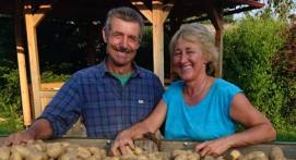 Demeter-Bauern Christa und Franz Hobiger.