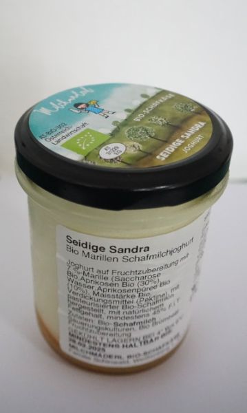 Marillen - Schafjoghurt "Seidige Sandra"