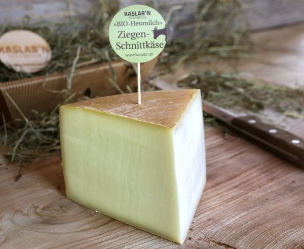Bio Heumilch Ziegenschnittkäse - Rarität, NEU!