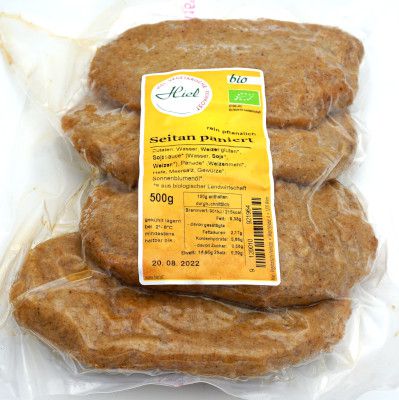 Seitan-Schnitzel paniert (vegan) NEU!