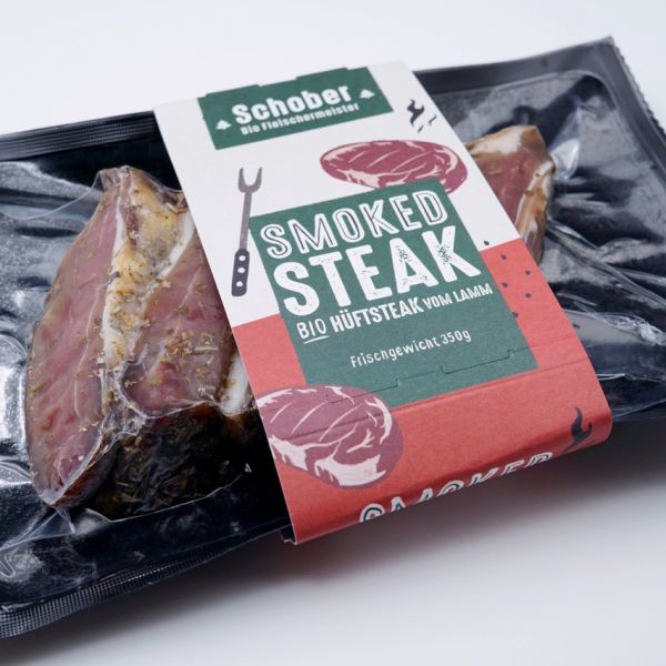 Bio Smoked Steak Lamm (67,90€/kg), ca.300g