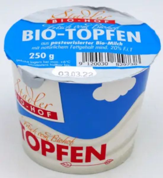 Topfen natur - 20% | Biohof Stadler, Mühlviertel
