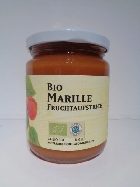 Marille Fruchtaufstrich (mit Honig gesüßt)