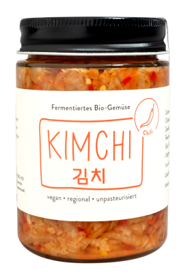 Bio Kimchi scharf (vegan) wieder da!