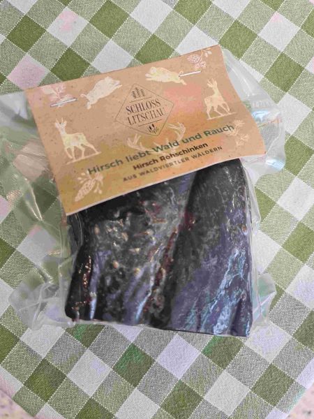 Hirsch Rohschinken (€63,70/kg