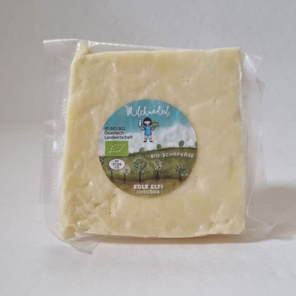 Bio Cheddar 'Edle Elfi' (4,69/100g)