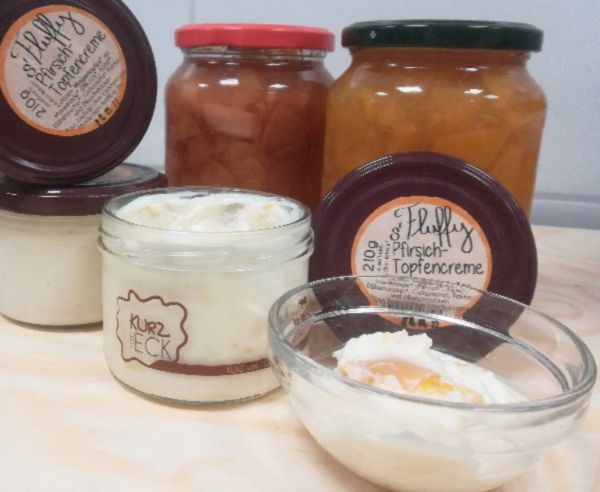 Bio Fluffy – Erdbeer-Topfencreme