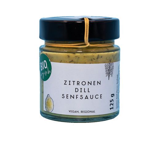 Bio Zitronen Dill Senfsauce