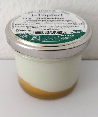 i Tüpferl Hollerblüte Joghurt (Kuh)