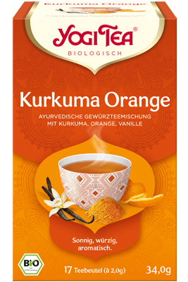 Tee Kurkuma Orange Btl.