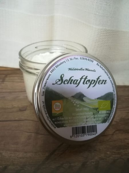Schaftopfen aus Rohmilch