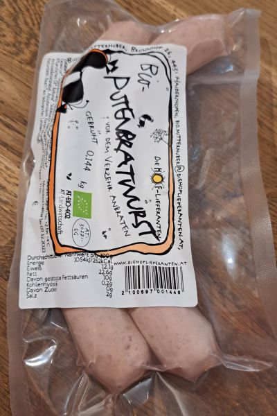 Puten Bratwurst 2St./Pkg