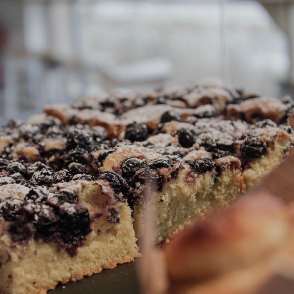 Suchtkuchen mit Heidelbeeren Bio