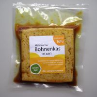 Tofu Mühlviertler Bohnenkas im Saft'l Tofu Mühlviertler Bohnenkas im Saft'l
