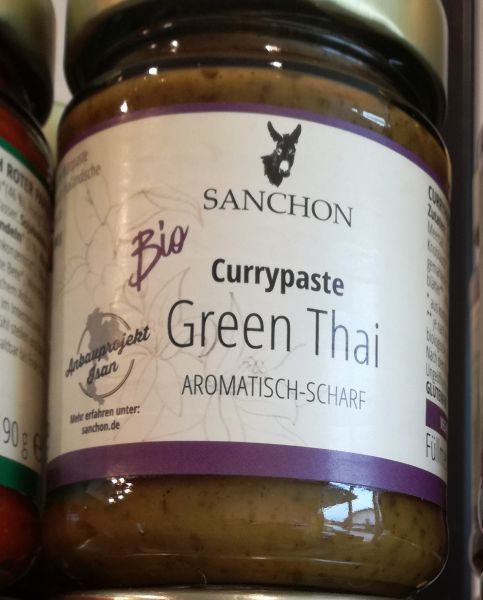 Green Thai Curry Paste Bio