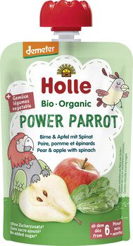 Power Parrot - Birne & Apfel mit Spinat ab 6. Monat