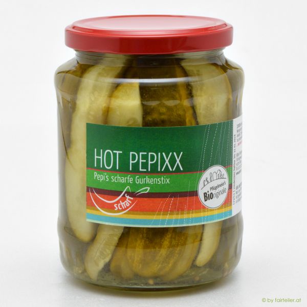 HOT PEPIXX Gurkenstix scharf