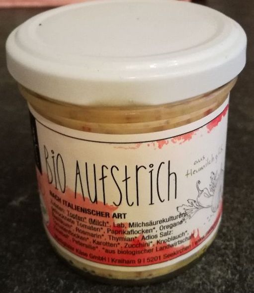 Aufstrich nach italienischer Art - bis Mo 10:00 bestellen