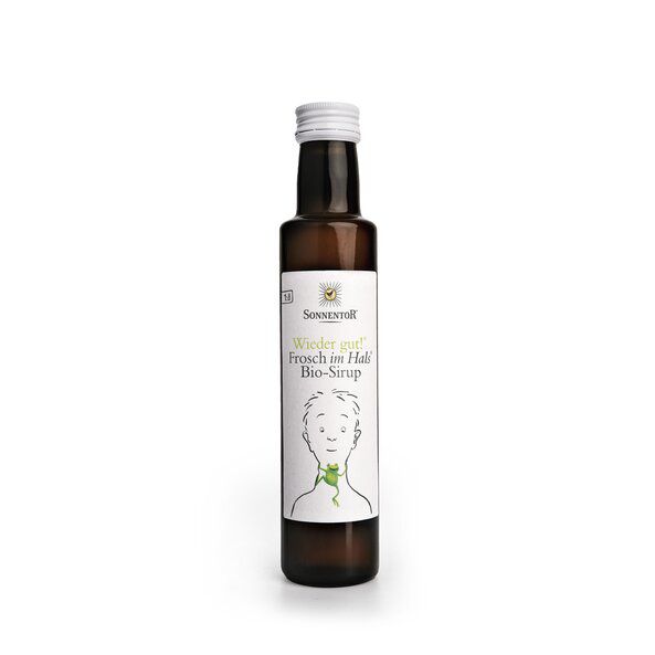 Frosch im Hals-Sirup