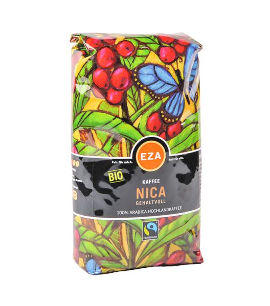 Kaffee Nica ganze Bohne