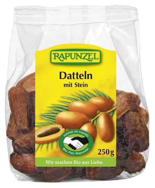 Datteln mit Stein