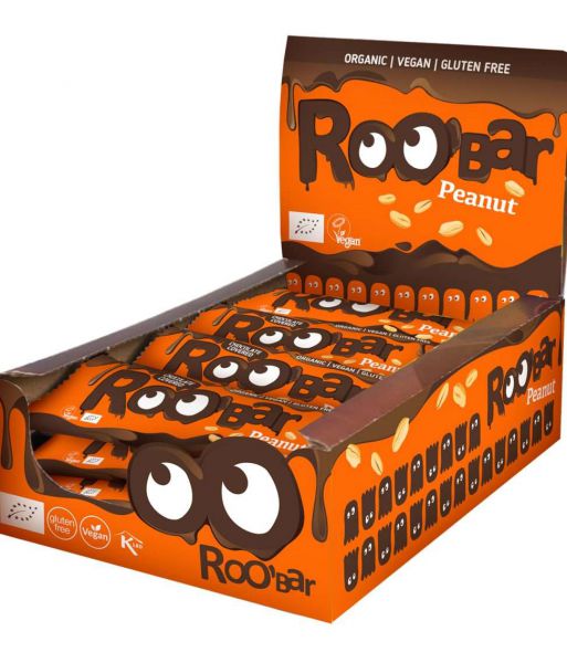 Roobar Erdnussriegel Bio