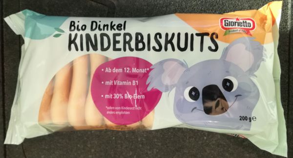 Dinkel-Kinder-Biskuits BIO