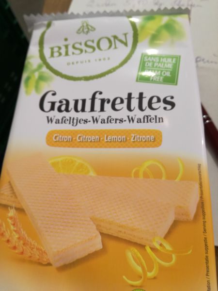 Waffeln Zitrone