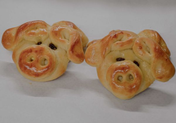 Brioche Glücksschweinderl klein Bio