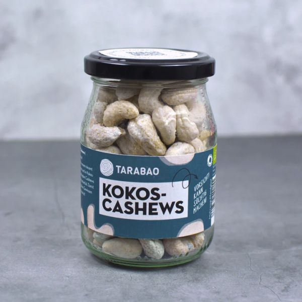 Cashews in Kokosmilch gedippt Bio