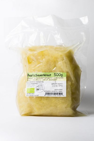 Sauerkraut pasteurisiert in vac-pack