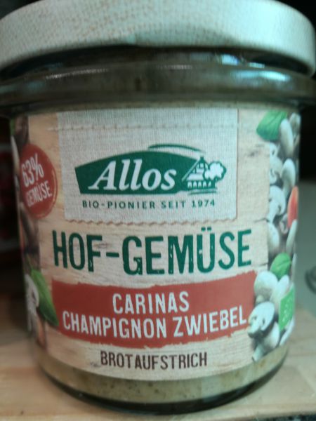 Carinas Champignon Zwiebel Brotaufstrich