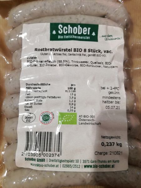 Rostbratwürstchen 8 Stück