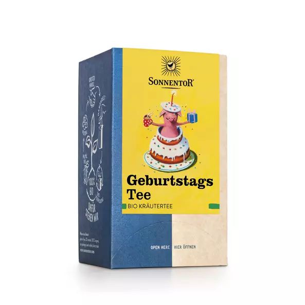 Tee Geburtstagstee Kräuterteemischung Btl.