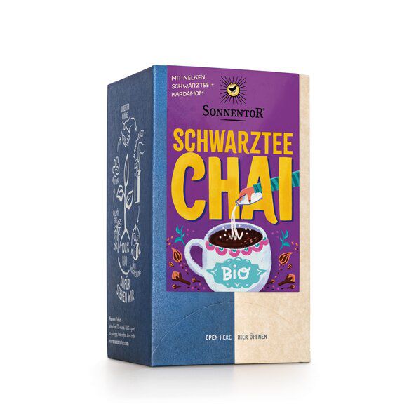 Tee Schwarztee Chai Bio Btl.