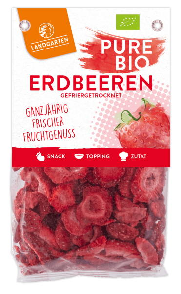 Erdbeeren getrocknet Bio