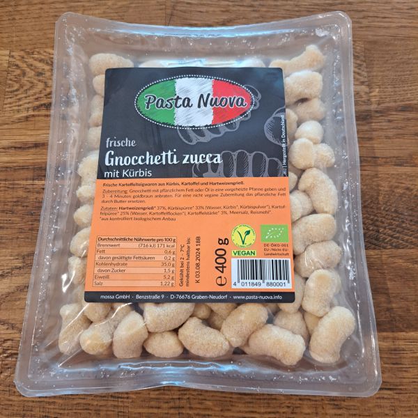 Gnocchetti zucca Bio